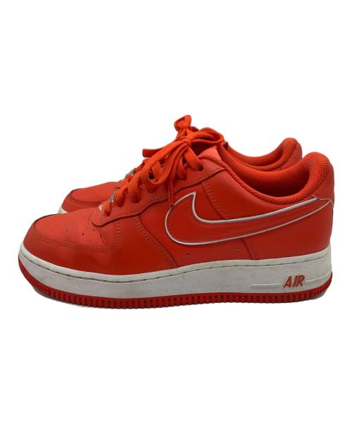 NIKE（ナイキ）NIKE (ナイキ) AIR FORCE 1 07 レッド サイズ:25の古着・服飾アイテム
