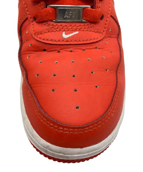 NIKE（ナイキ）NIKE (ナイキ) AIR FORCE 1 07 レッド サイズ:25の古着・服飾アイテム