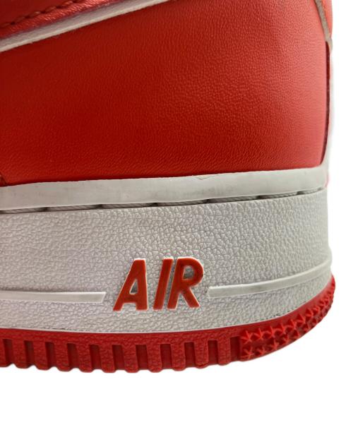NIKE（ナイキ）NIKE (ナイキ) AIR FORCE 1 07 レッド サイズ:25の古着・服飾アイテム