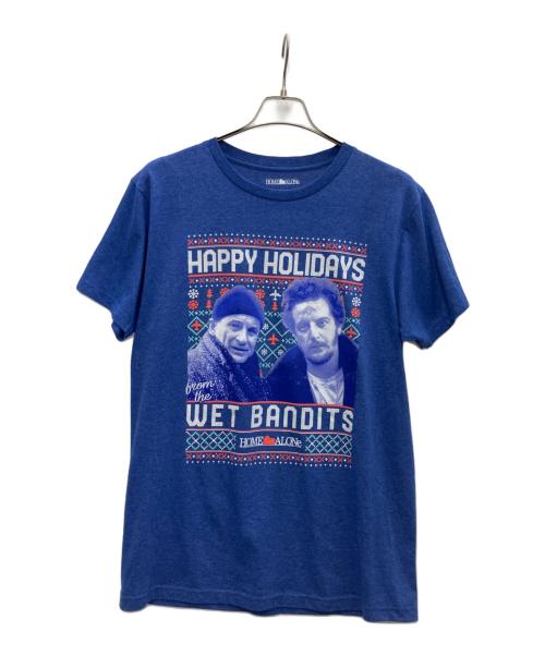 HOME ALONE（ホームアローン）HOME ALONE (ホームアローン) ムービーTシャツ ブルー サイズ:Lの古着・服飾アイテム