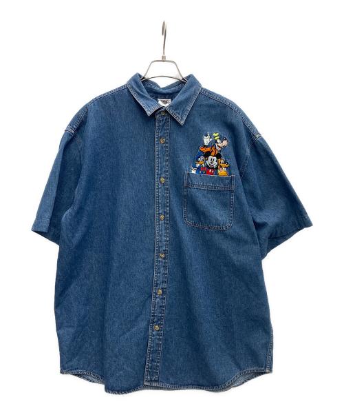 DISNEY（ディズニー）DISNEY (ディズニー) 半袖シャツ インディゴ サイズ:-の古着・服飾アイテム