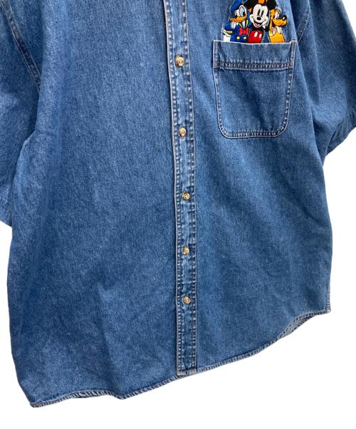 DISNEY（ディズニー）DISNEY (ディズニー) 半袖シャツ インディゴ サイズ:-の古着・服飾アイテム