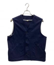 MANIFATTURA CECCARELLI（マニファッツュラ・チェッカレッリ）の古着「ベスト」｜ネイビー