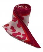 Cartierカルティエ）の古着「パンテール レオパード スカーフ」｜レッド×ピンク