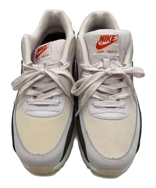 NIKE（ナイキ）NIKE (ナイキ) AIR MAX 90 LTR ピンク×ブラウン サイズ:27の古着・服飾アイテム