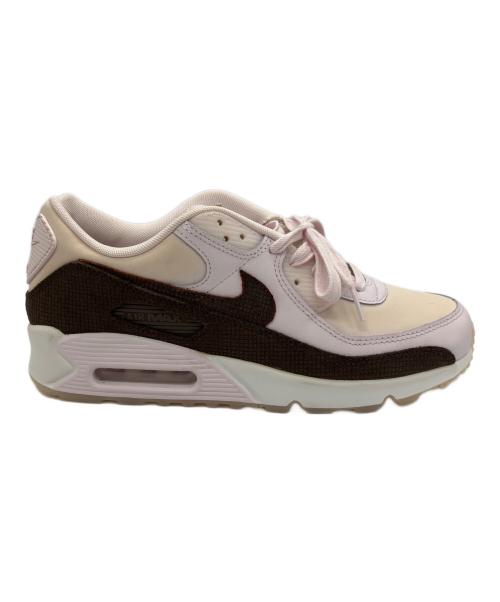NIKE（ナイキ）NIKE (ナイキ) AIR MAX 90 LTR ピンク×ブラウン サイズ:27の古着・服飾アイテム