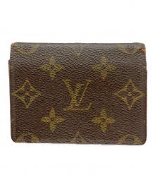 LOUIS VUITTON（ルイ ヴィトン）の古着「カードケース」｜ブラウン
