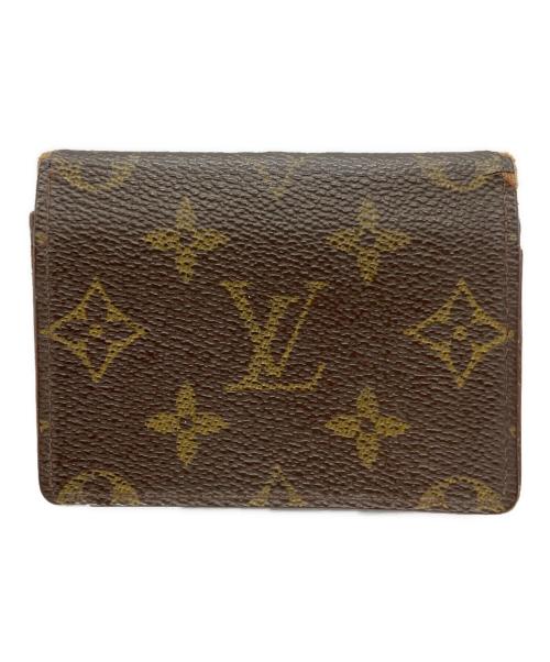 LOUIS VUITTON（ルイ ヴィトン）LOUIS VUITTON (ルイ ヴィトン) カードケース ブラウンの古着・服飾アイテム