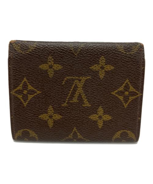 LOUIS VUITTON（ルイ ヴィトン）LOUIS VUITTON (ルイ ヴィトン) カードケース ブラウンの古着・服飾アイテム