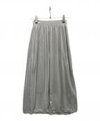 Fabiana Filippiファビアナフィリッピ）の古着「ラメスカート」｜ライトグレー