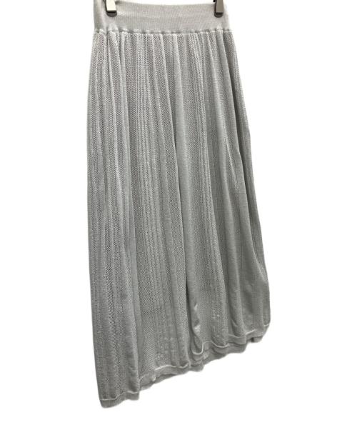 Fabiana Filippi（ファビアナフィリッピ）Fabiana Filippi (ファビアナフィリッピ) ラメスカート ライトグレー サイズ:XXSの古着・服飾アイテム
