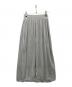 Fabiana Filippi（ファビアナフィリッピ）の古着「ラメスカート」｜ライトグレー