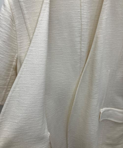 BLAMINK（ブラミンク）BLAMINK (ブラミンク) ショートスリーブロングコート アイボリー サイズ:36の古着・服飾アイテム