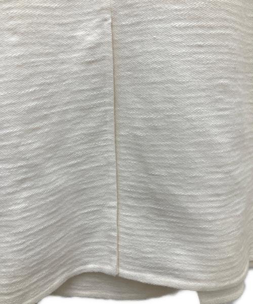 BLAMINK（ブラミンク）BLAMINK (ブラミンク) ショートスリーブロングコート アイボリー サイズ:36の古着・服飾アイテム