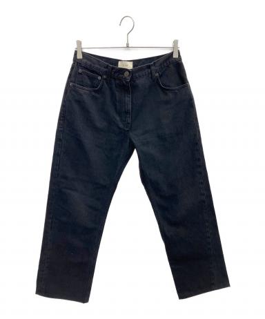 THE ROW RYLEY JEAN 5ポケットストレート デニム パンツ 中古・古着通販】THE ROW (ザ ロウ) RYLEY デニム ブラック サイズ
