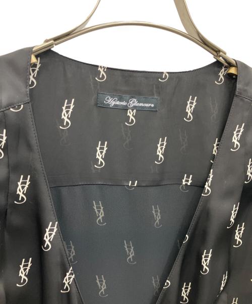 Hysteric Glamour（ヒステリックグラマー）Hysteric Glamour (ヒステリックグラマー) カシュクールワンピース ブラック サイズ:SIZE　FREEの古着・服飾アイテム