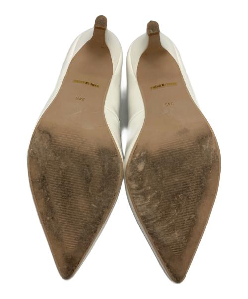 LOVELESS（ラブレス）LOVELESS (ラブレス) ヒールパンプス ホワイト サイズ:24.5の古着・服飾アイテム