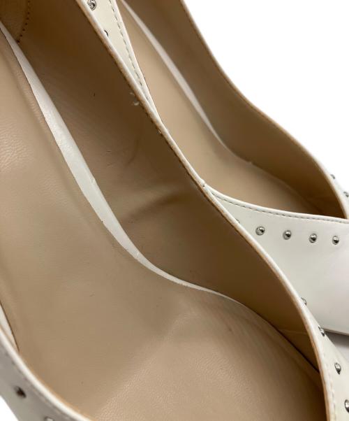 LOVELESS（ラブレス）LOVELESS (ラブレス) ヒールパンプス ホワイト サイズ:24.5の古着・服飾アイテム