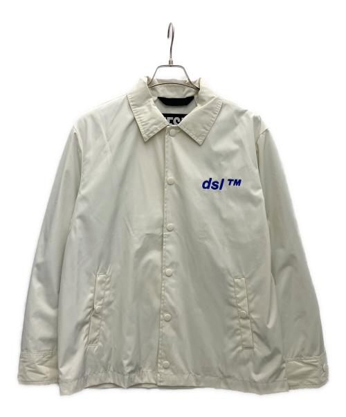 DIESEL（ディーゼル）DIESEL (ディーゼル) コーチジャケット アイボリー サイズ:Sの古着・服飾アイテム