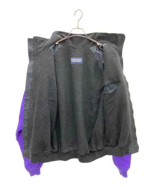 LAND'S END（ランズエンド）LAND'S END (ランズエンド) SQUALL JACKET ブラック×パープル サイズ:不明の古着・服飾アイテム