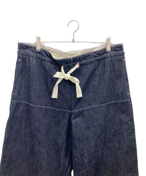 工房のもの（コウボウノモノ）工房のもの (コウボウノモノ) trousers MK02 インディゴ サイズ:SIZE11の古着・服飾アイテム