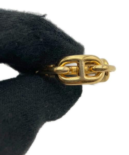 HERMES（エルメス）HERMES (エルメス) スカーフリング ゴールドカラー サイズ:21号の古着・服飾アイテム