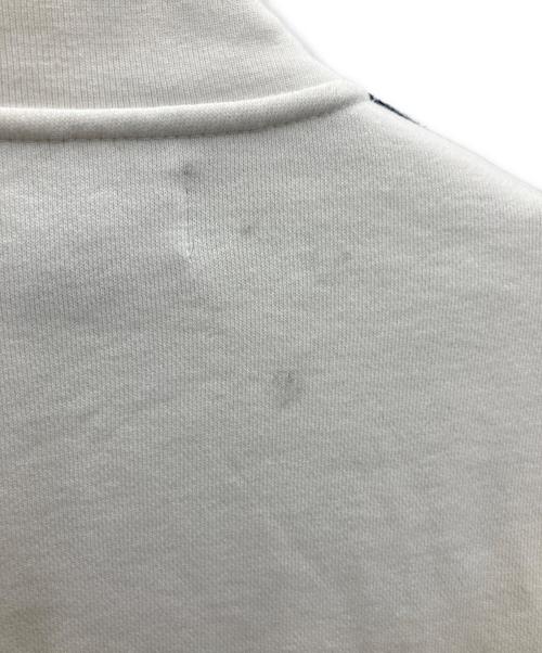 POLO RALPH LAUREN（ポロ・ラルフローレン）POLO RALPH LAUREN (ポロ・ラルフローレン) ワンポイント刺繍トラックジャケット ホワイト×ブラック サイズ:Sの古着・服飾アイテム