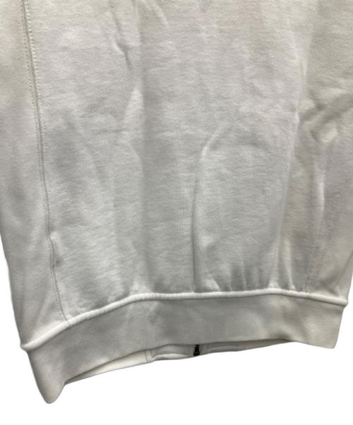 POLO RALPH LAUREN（ポロ・ラルフローレン）POLO RALPH LAUREN (ポロ・ラルフローレン) ワンポイント刺繍トラックジャケット ホワイト×ブラック サイズ:Sの古着・服飾アイテム