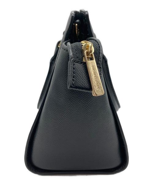 MICHAEL KORS（マイケル・コース）MICHAEL KORS (マイケル・コース) ハンドバッグ ブラックの古着・服飾アイテム