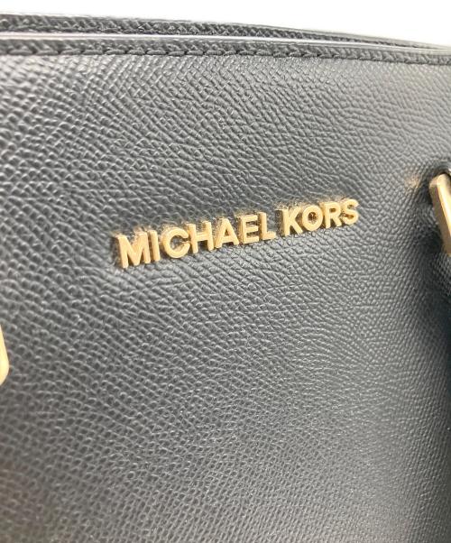 MICHAEL KORS（マイケル・コース）MICHAEL KORS (マイケル・コース) ハンドバッグ ブラックの古着・服飾アイテム
