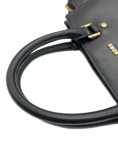 MICHAEL KORS（マイケル・コース）MICHAEL KORS (マイケル・コース) ハンドバッグ ブラックの古着・服飾アイテム