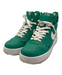 NIKE（ナイキ）の古着「Air Force 1 High 40th Anniversary "Bright Green"」｜グリーン×ホワイト