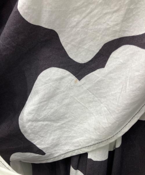 marimekko（マリメッコ）marimekko (マリメッコ) 半袖ワンピース グレー サイズ:SIZE38の古着・服飾アイテム