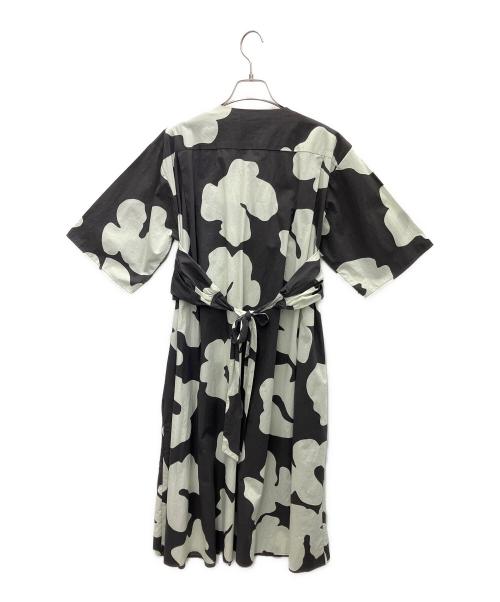 marimekko（マリメッコ）marimekko (マリメッコ) 半袖ワンピース グレー サイズ:SIZE38の古着・服飾アイテム