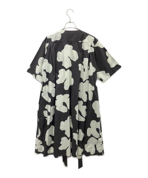 marimekko（マリメッコ）marimekko (マリメッコ) 半袖ワンピース グレー サイズ:SIZE38の古着・服飾アイテム