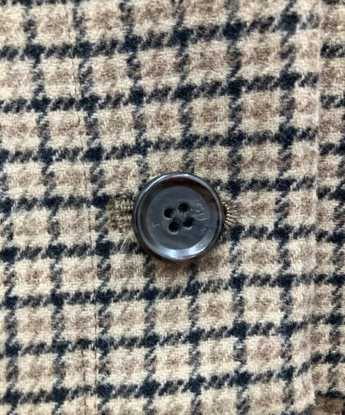 GU（ジーユー）GU (ジーユー) rokh (ロク) 2ピースコート ブラウン サイズ:XLの古着・服飾アイテム