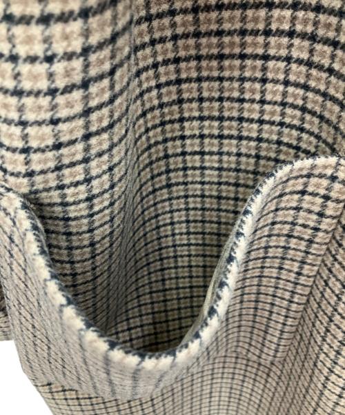 GU（ジーユー）GU (ジーユー) rokh (ロク) 2ピースコート ブラウン サイズ:XLの古着・服飾アイテム