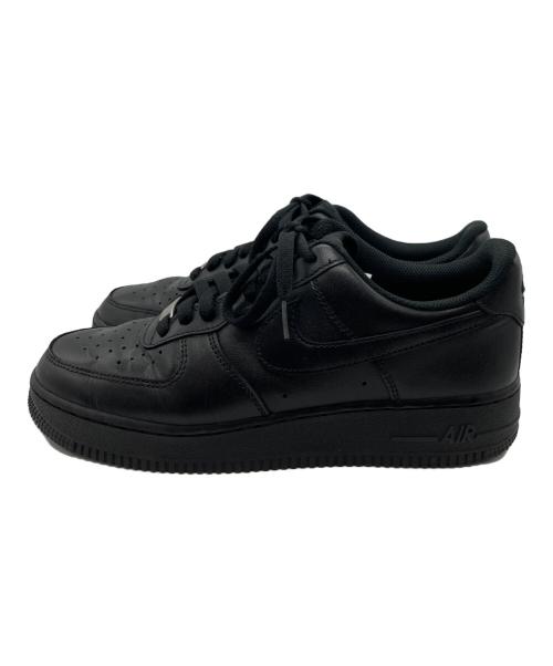 NIKE（ナイキ）NIKE (ナイキ) AIR FORCE 1 '07 BLACK ブラック サイズ:26.5の古着・服飾アイテム