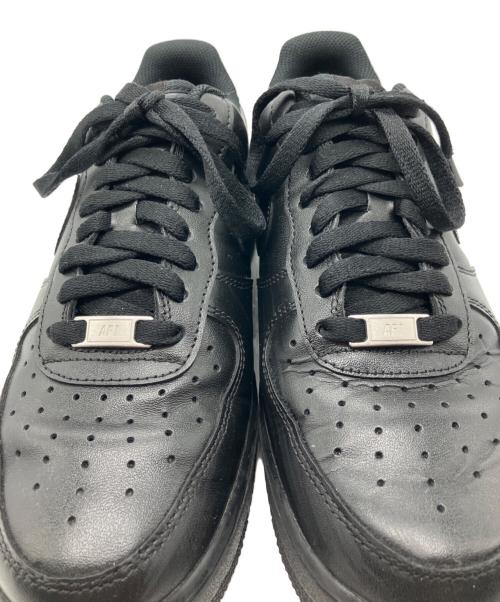 NIKE（ナイキ）NIKE (ナイキ) AIR FORCE 1 '07 BLACK ブラック サイズ:26.5の古着・服飾アイテム