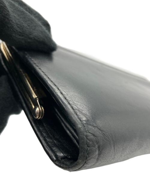 Vivienne Westwood（ヴィヴィアンウエストウッド）Vivienne Westwood (ヴィヴィアンウエストウッド) がま口長財布 ブラックの古着・服飾アイテム