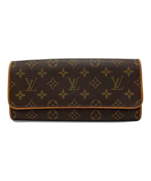 LOUIS VUITTON（ルイ ヴィトン）LOUIS VUITTON (ルイ ヴィトン) ポシェットツインGM ブラウンの古着・服飾アイテム
