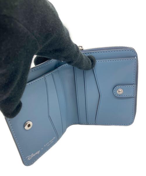 Kate Spade（ケイトスペード）Kate Spade (ケイトスペード) Disney (ディズニー) 2つ折り財布 ネイビーの古着・服飾アイテム