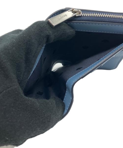 Kate Spade（ケイトスペード）Kate Spade (ケイトスペード) Disney (ディズニー) 2つ折り財布 ネイビーの古着・服飾アイテム