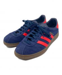 adidas Originals（アディダスオリジナル）の古着「Munchen "Dark Blue/Solar Red/Gum"」｜ネイビー×レッド
