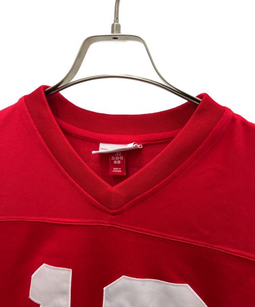 MITCHELL & NESS（ミッチェルアンドネス）MITCHELL & NESS (ミッチェルアンドネス) レガシージャージ レッド サイズ:XLの古着・服飾アイテム
