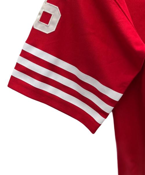 MITCHELL & NESS（ミッチェルアンドネス）MITCHELL & NESS (ミッチェルアンドネス) レガシージャージ レッド サイズ:XLの古着・服飾アイテム