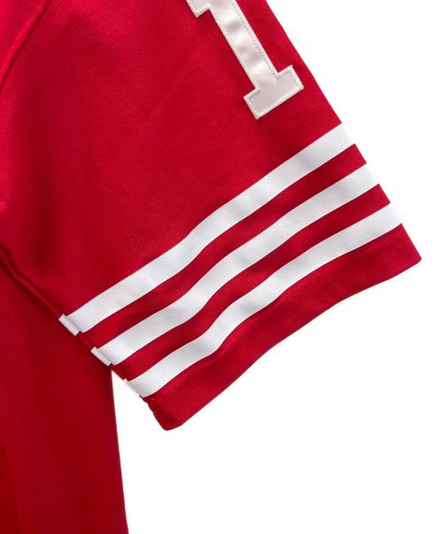 MITCHELL & NESS（ミッチェルアンドネス）MITCHELL & NESS (ミッチェルアンドネス) レガシージャージ レッド サイズ:XLの古着・服飾アイテム