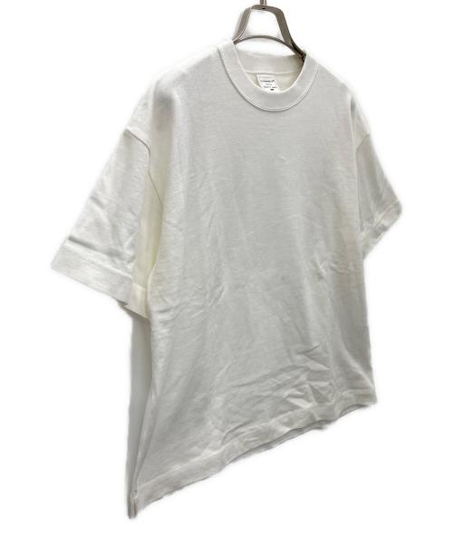 LOOPWHEELER（ループウィラー）LOOPWHEELER (ループウィラー) N.HOOLYWOOD UNDER SUMMIT WEAR (エヌ ハリウッド) コラボTシャツ ホワイト サイズ:Sの古着・服飾アイテム
