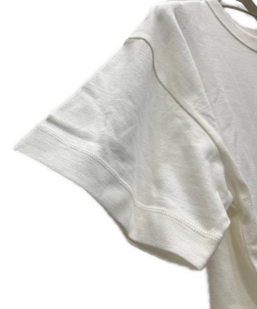 LOOPWHEELER（ループウィラー）LOOPWHEELER (ループウィラー) N.HOOLYWOOD UNDER SUMMIT WEAR (エヌ ハリウッド) コラボTシャツ ホワイト サイズ:Sの古着・服飾アイテム