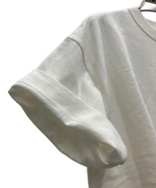 LOOPWHEELER（ループウィラー）LOOPWHEELER (ループウィラー) N.HOOLYWOOD UNDER SUMMIT WEAR (エヌ ハリウッド) コラボTシャツ ホワイト サイズ:Sの古着・服飾アイテム